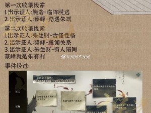 逆水寒手游：鬼影怪谈断案攻略——全面解析断案流程秘籍