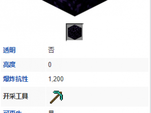 我的世界黑曜石挖掘攻略：必备工具与步骤详解