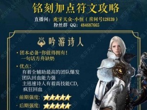 关于万王之王3D吟游诗人职业全技巧解析与攻略大全