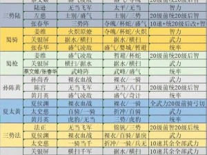 以战略解析霸王大陆手游阵容，武将阵型完美搭配攻略