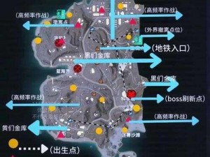 和平精英黄金岛地窖位置大揭秘：揭秘隐藏的地图秘密