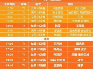 2022新乡WTT世界杯决赛赛程一览：10月27日精彩激烈的总决赛对决