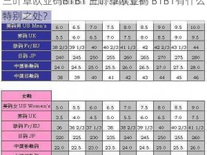 三叶草欧亚码B1B1 三叶草欧亚码 B1B1有什么特别之处？