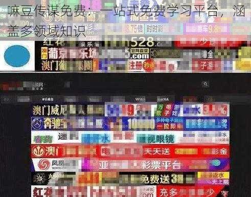 嘛豆传谋免费：一站式免费学习平台，涵盖多领域知识