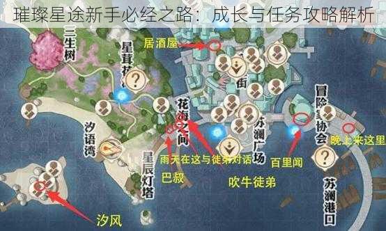 璀璨星途新手必经之路：成长与任务攻略解析