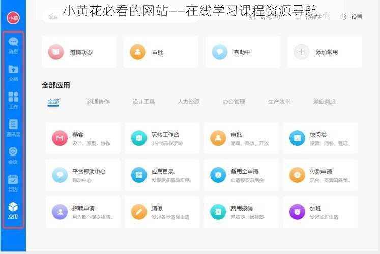 小黄花必看的网站——在线学习课程资源导航