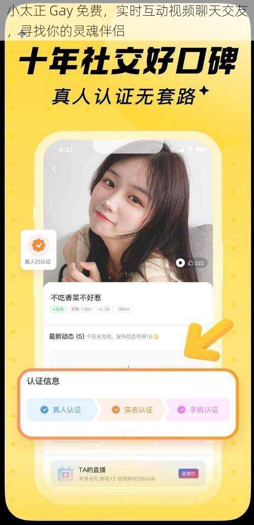 小太正 Gay 免费，实时互动视频聊天交友，寻找你的灵魂伴侣