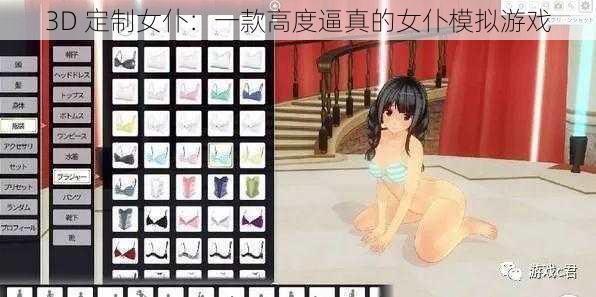 3D 定制女仆：一款高度逼真的女仆模拟游戏