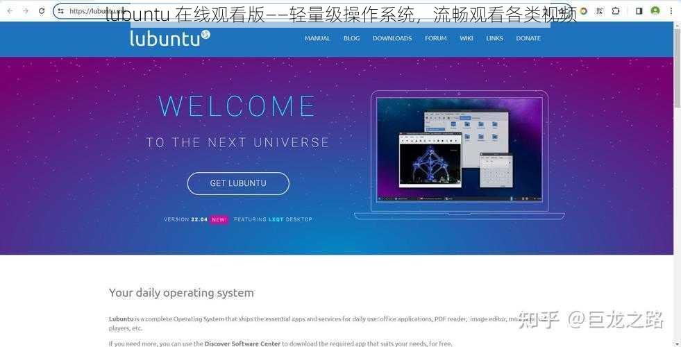 lubuntu 在线观看版——轻量级操作系统，流畅观看各类视频