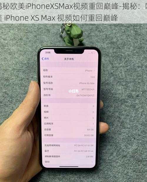 揭秘欧美iPhoneXSMax视频重回巅峰-揭秘：欧美 iPhone XS Max 视频如何重回巅峰