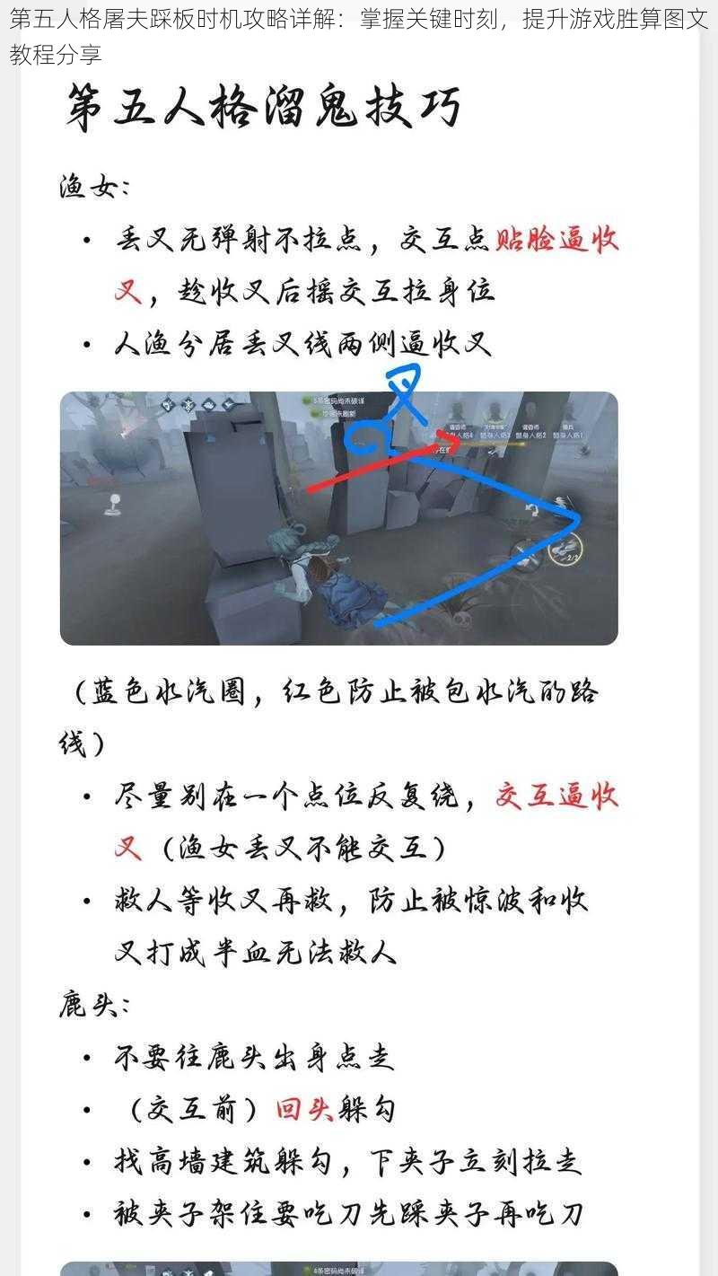 第五人格屠夫踩板时机攻略详解：掌握关键时刻，提升游戏胜算图文教程分享