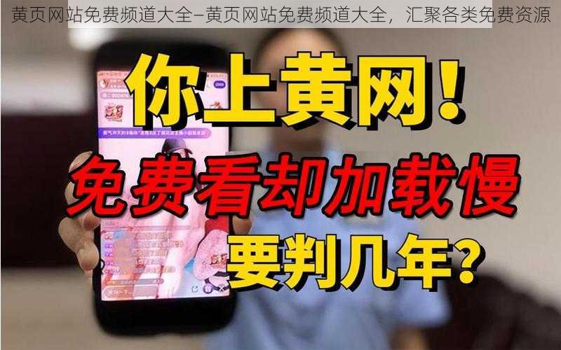 黄页网站免费频道大全—黄页网站免费频道大全，汇聚各类免费资源