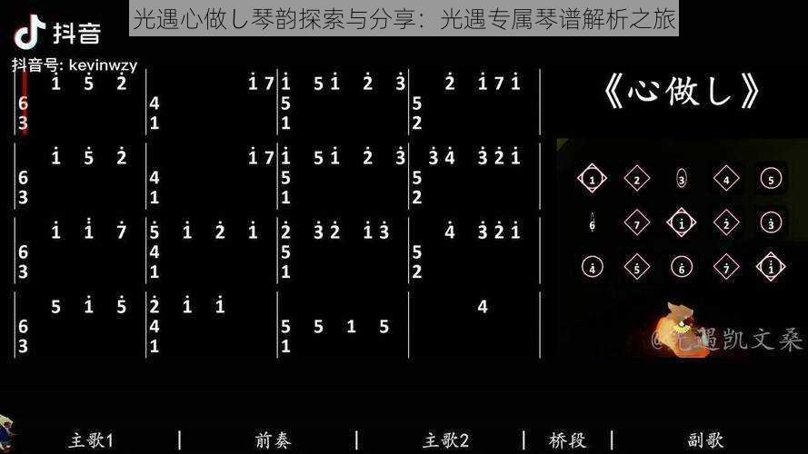 光遇心做し琴韵探索与分享：光遇专属琴谱解析之旅