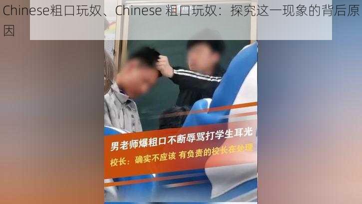 Chinese粗口玩奴、Chinese 粗口玩奴：探究这一现象的背后原因