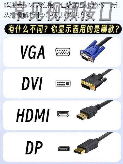 解决老旧VGA连接，让您的显卡焕然一新：从根源解析卡VGA及其解决方案