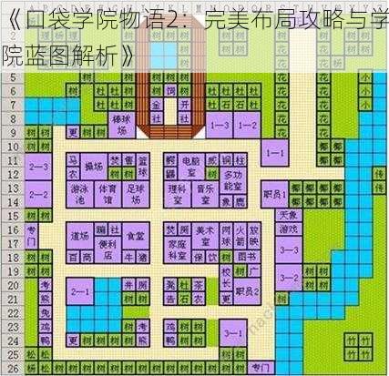 《口袋学院物语2：完美布局攻略与学院蓝图解析》