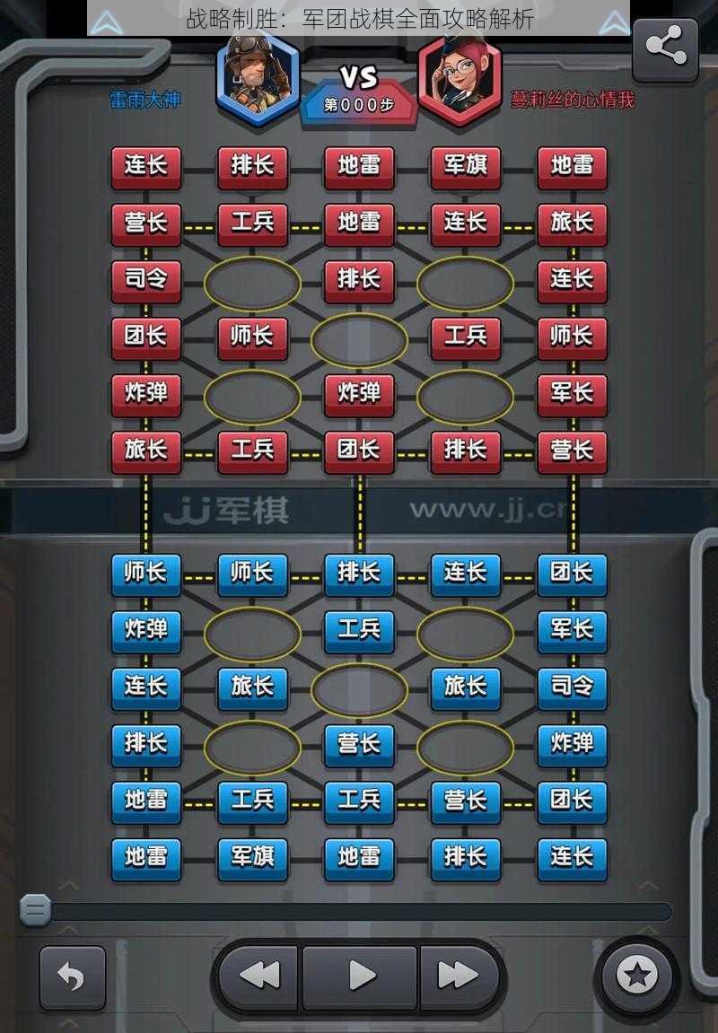 战略制胜：军团战棋全面攻略解析