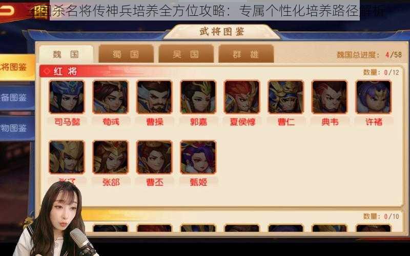 三国杀名将传神兵培养全方位攻略：专属个性化培养路径解析